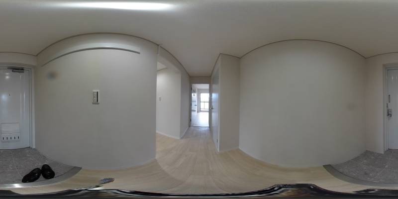 パノラマ画像玄関