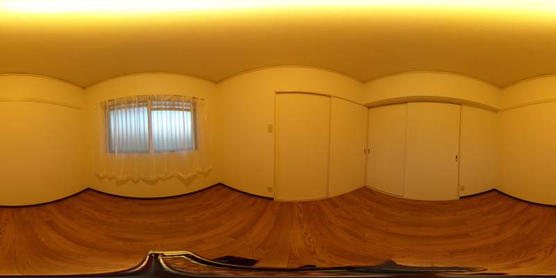 パノラマ画像洋室