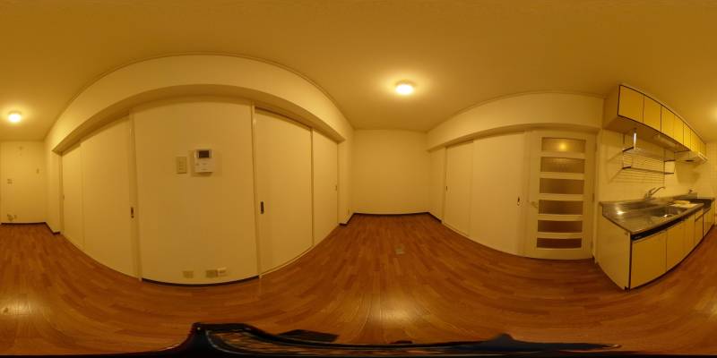 パノラマ画像リビング