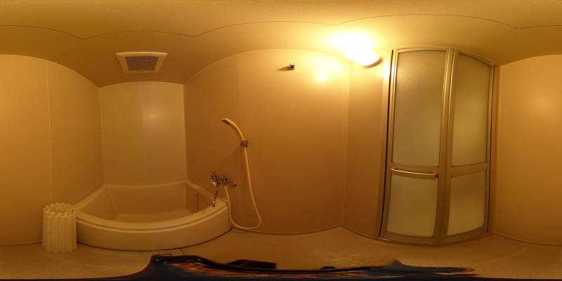 パノラマ画像バスルーム