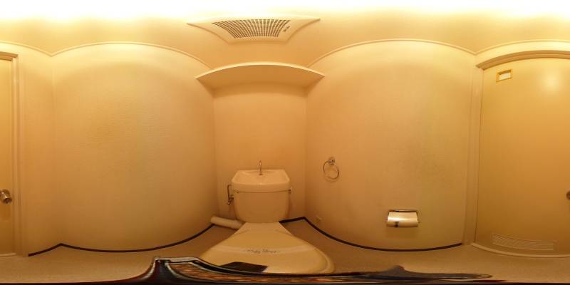 パノラマ画像トイレ