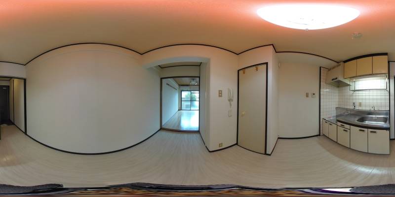 パノラマ画像リビング