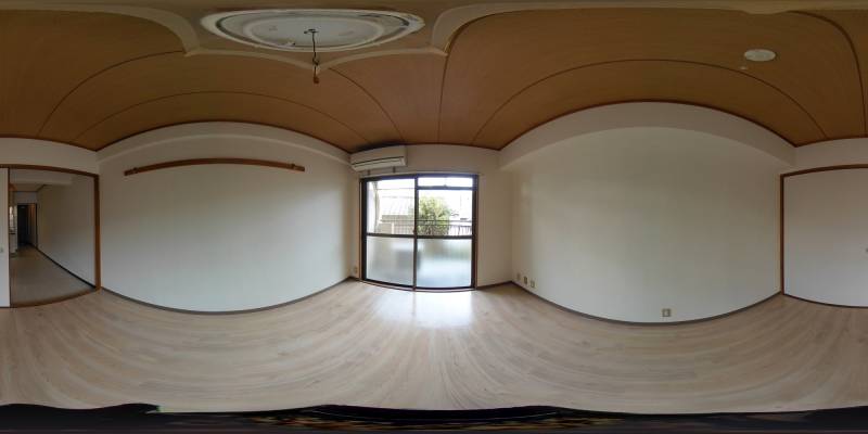 パノラマ画像洋室