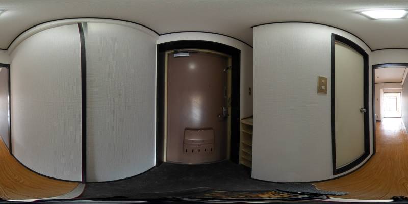 パノラマ画像玄関