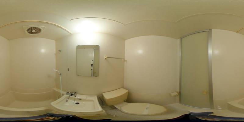 パノラマ画像バスルーム