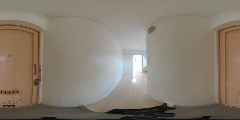 パノラマ画像玄関