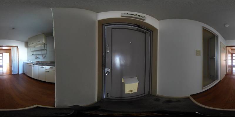 パノラマ画像玄関