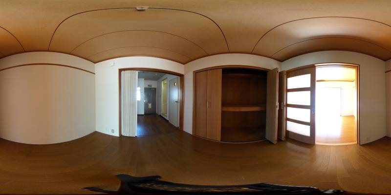 パノラマ画像洋室