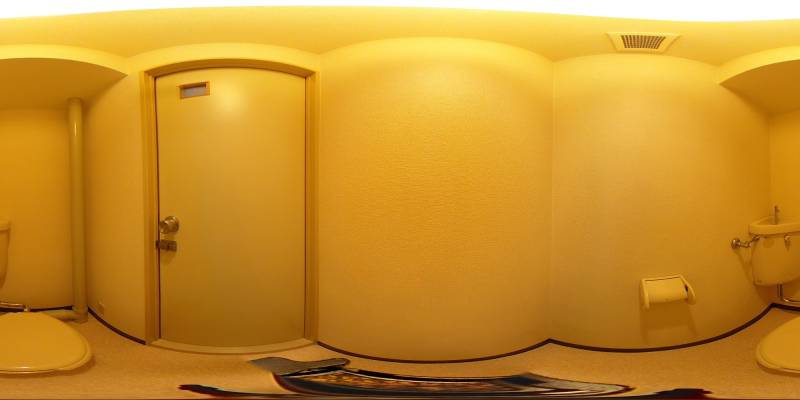 パノラマ画像トイレ