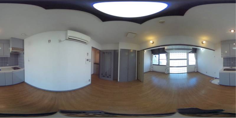 パノラマ画像洋室