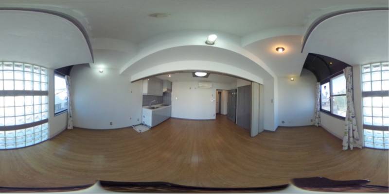 パノラマ画像洋室