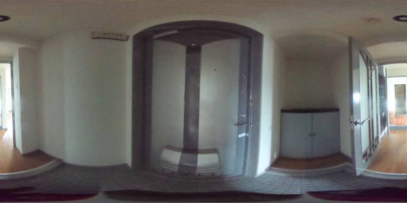 パノラマ画像玄関