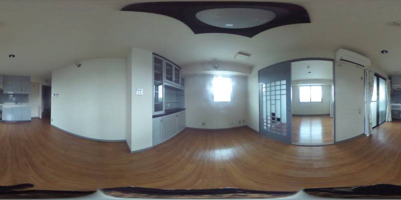 パノラマ画像リビング