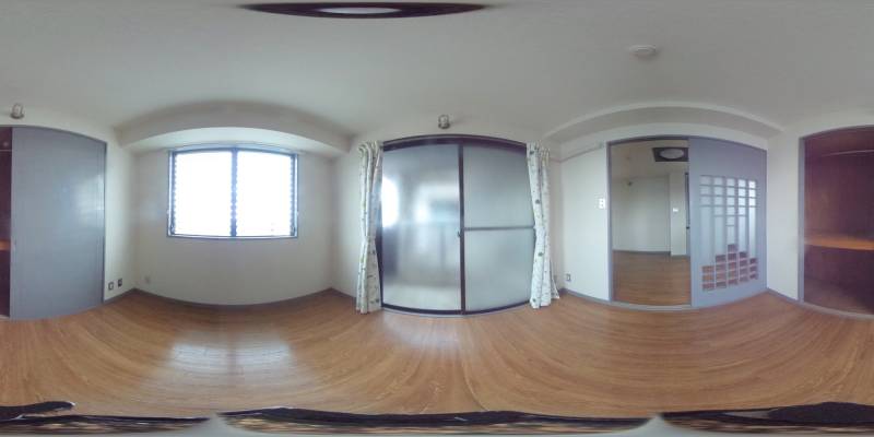 パノラマ画像洋室