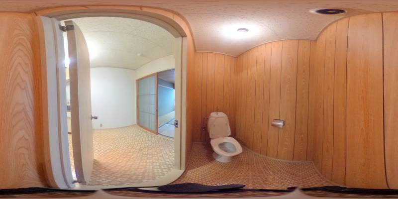 パノラマ画像トイレ