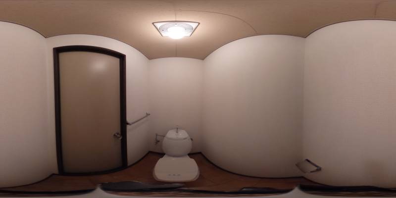 パノラマ画像トイレ