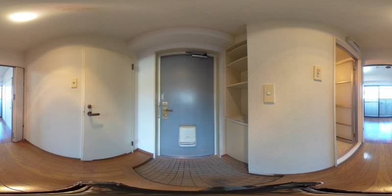 パノラマ画像玄関