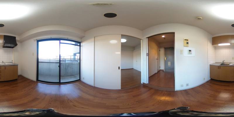 パノラマ画像リビング