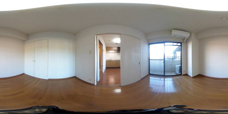 パノラマ画像洋室