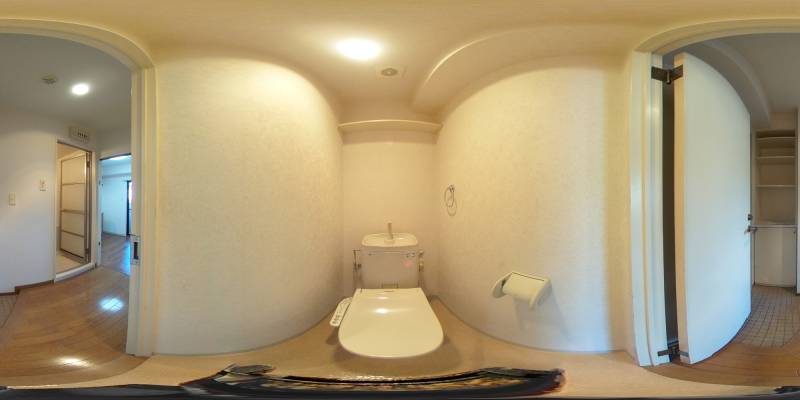 パノラマ画像トイレ