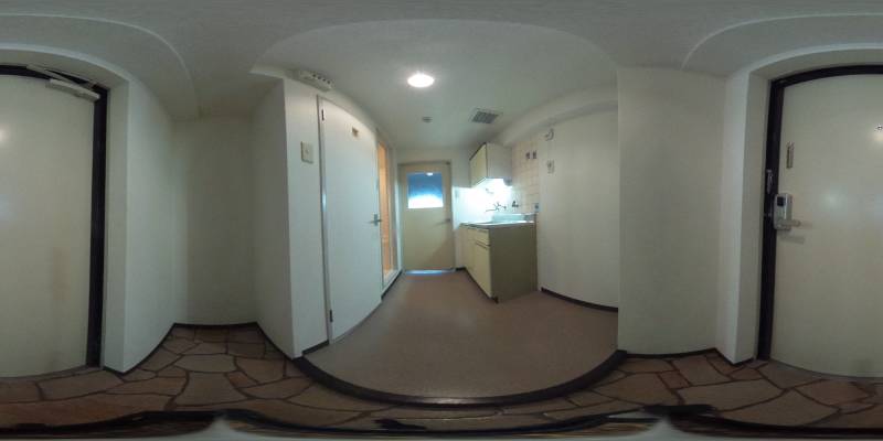 パノラマ画像玄関