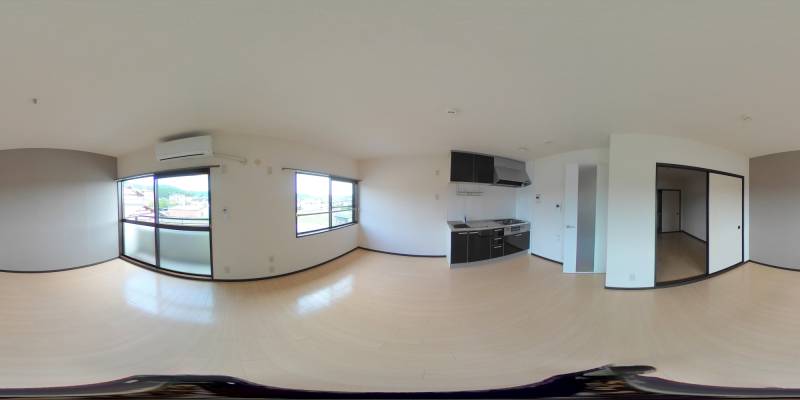 パノラマ画像リビング