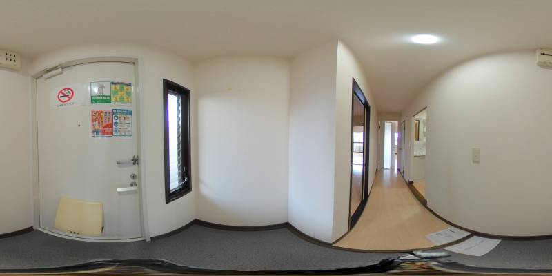 パノラマ画像玄関