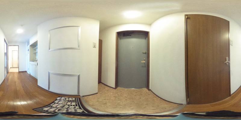 パノラマ画像玄関