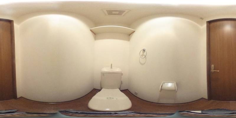 パノラマ画像トイレ