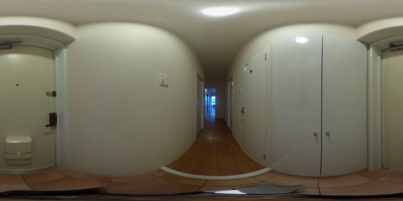 パノラマ画像玄関