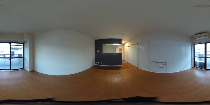 パノラマ画像リビング