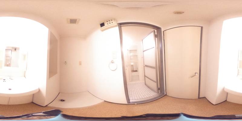 パノラマ画像洗面所