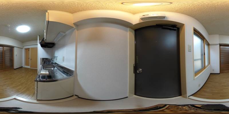 パノラマ画像玄関