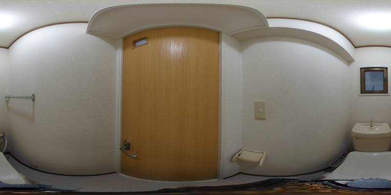 パノラマ画像トイレ