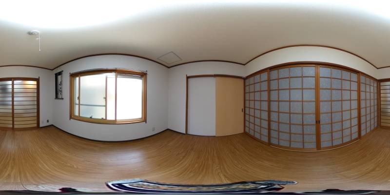 パノラマ画像洋室