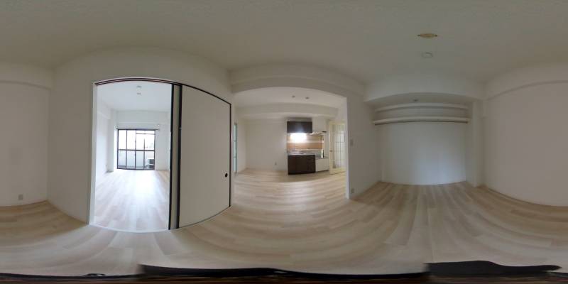 パノラマ画像リビング