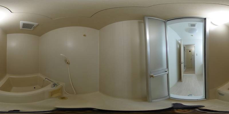 パノラマ画像バスルーム