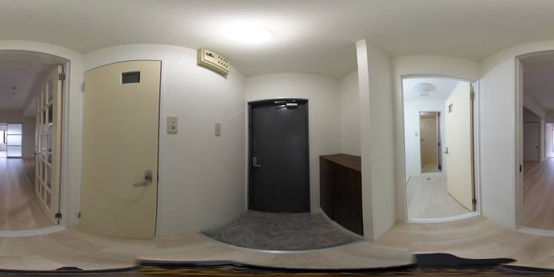 パノラマ画像玄関