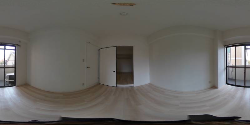 パノラマ画像洋室