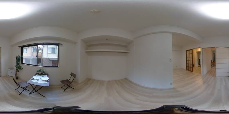 パノラマ画像洋室