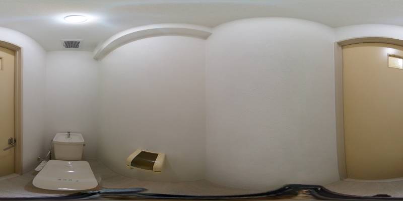 パノラマ画像トイレ