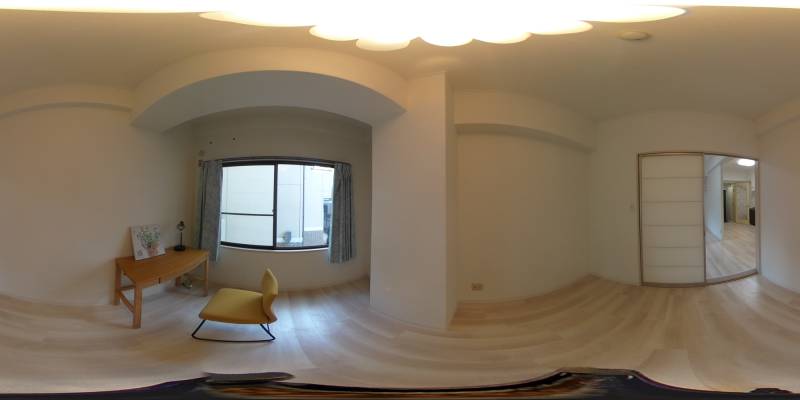 パノラマ画像洋室