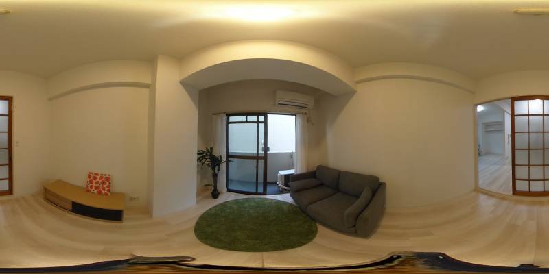 パノラマ画像洋室