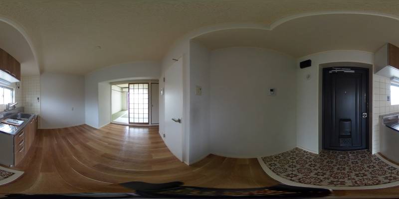 パノラマ画像玄関