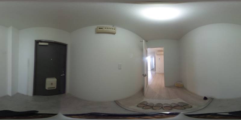 パノラマ画像玄関