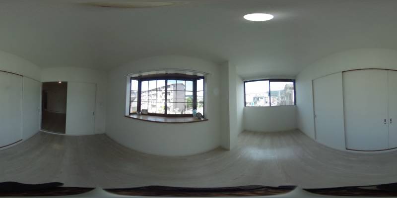 パノラマ画像洋室