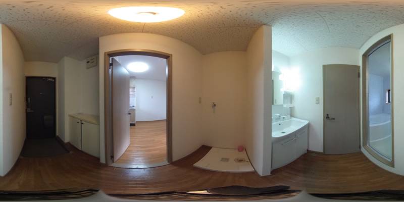 パノラマ画像玄関