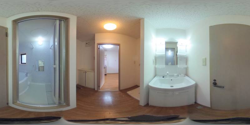 パノラマ画像洗面所