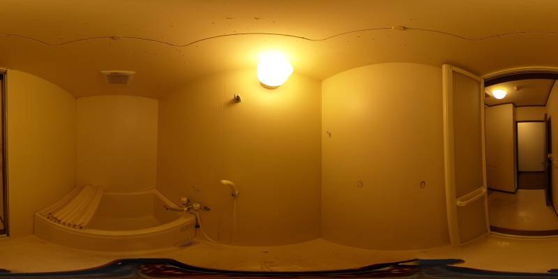 パノラマ画像バスルーム