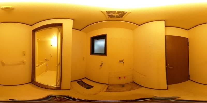 パノラマ画像洗面所